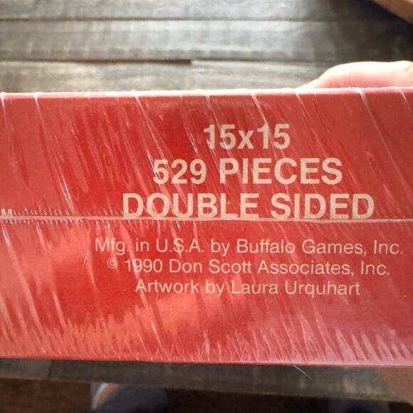 World's Most Difficult Jigsaw Puzzle Fantasy Edition 529 Pc Double Sided Sealed - Picture 2 of 3